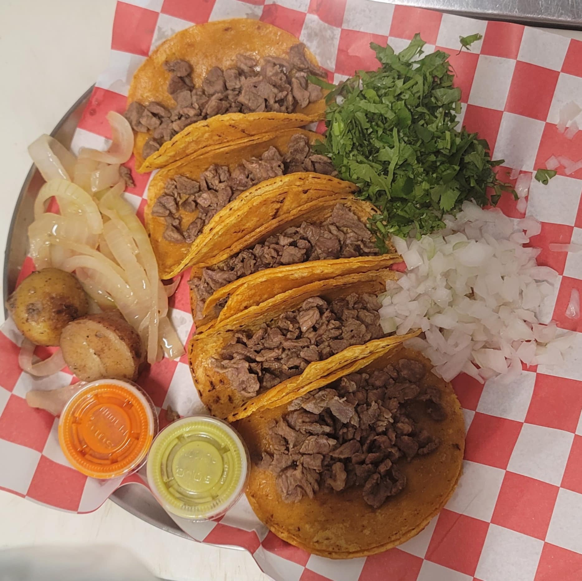 Traditional tacos